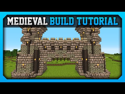 Minecraft Castle Wall Entrance Minecraft Castle Map Wallpapers