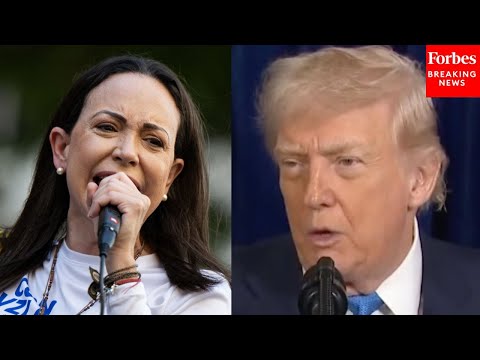 Trump Snubs Maria Corina Machado From Being New Venezuelan Leader Following Maduro's Ousting