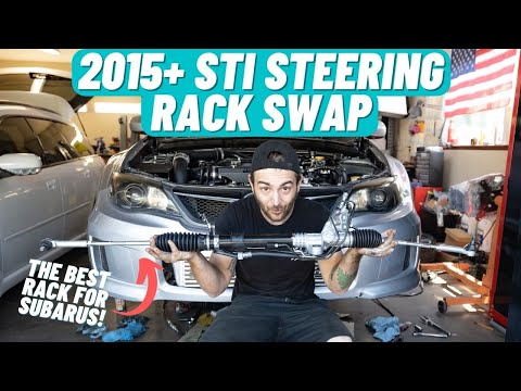 2015+ Subaru STI Power Steering Rack Retrofit (08-14 Subaru WRX/STI)