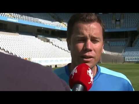 Daniel Andersson dagen efter MFF:s seger mot Salzburg