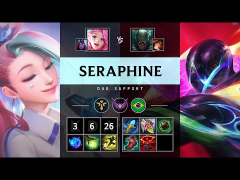 Seraphine Support vs Pyke - BR Master Patch 25.13