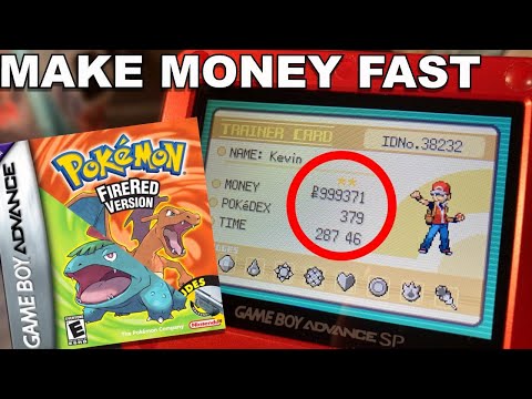 Fastest Way to Make Money Pokemon Fire Red Leaf Green: No Cheats