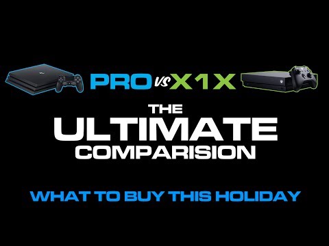 The ULTIMATE Comparison of PS4 Pro vs Xbox One X