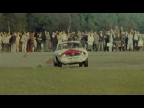 Autorennen auf dem Flugplatz in Faßberg 1967