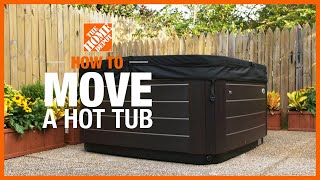How to Move a Hot Tub | The Home Depot