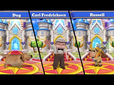 Welcome Screens UP CHARACTERS | Disney Magic Kingdoms
