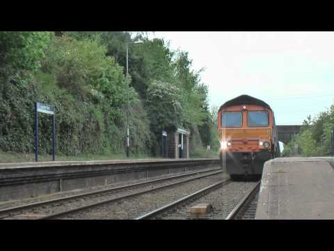 66723, Chinook, on 4C77, 12:30, Fiddlers Ferry Power Station - Newbiggin