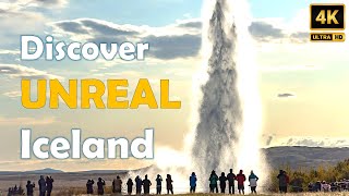 Iceland Virtual Travel Guide | Iceland 4k Video Virtual Tour Scenic Relaxation Film
