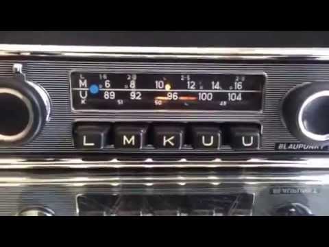 Chromelondon.com BLAUPUNKT FRANKFURT PINSTRIPE AND CHROME FM RADIO WITH MP3 CONNECTIVITY