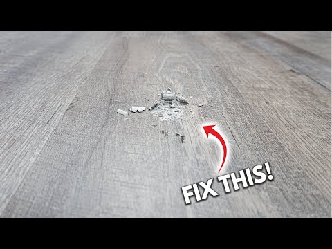 How To Fix And Replace Damaged Laminate, Vinyl Plank (LVP) Engineered Wood Flooring Like A Pro! DIY