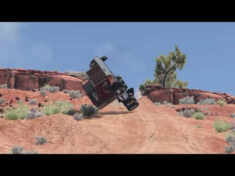Truck crash BeamNG Drive