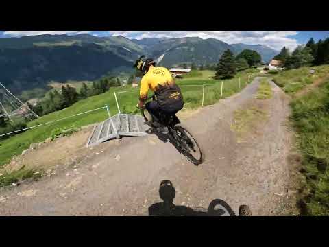 Following Karl and Luke _ Airolo Bike Park