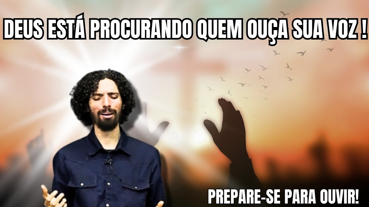 🟤DEUS ESTÁ FALANDO! Mas... Quem Está Disposto a Ouvi - lo? | Ap. Robson Martins