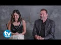 Behind the scenes with FUBAR's Arnold Schwarzenegger & Monica Barbaro's TV Insider shoot