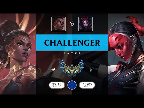 Challenger Match: Over 10.000 LP - EUW server Patch 25.10