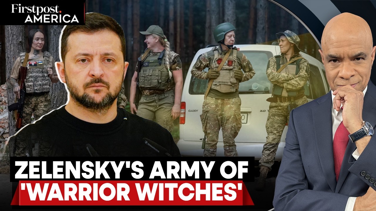 Meet 'The Warrior-Witches' of Ukraine Quietly Hunting Russian Soldiers | Firstpost America | N18G