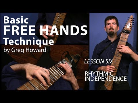 Basic Free Hands Technique 6 - Independence Training - Chapman Stick