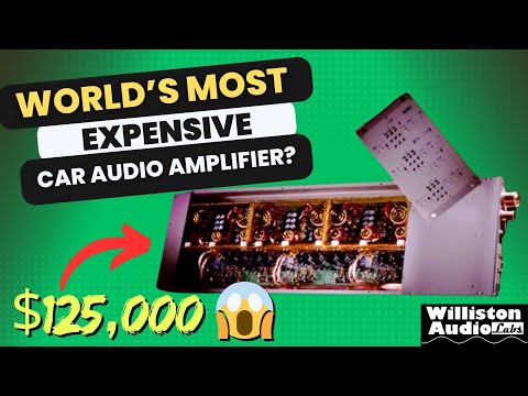The Story Behind The World's Most Expensive Car Audio Amplifier