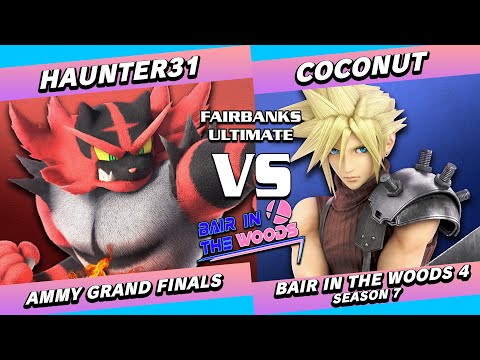 AMMY Bair and the Woods 4: Haunter31 (Incineroar) VS (W) Coconut (Cloud) - SSBU Grand Finals