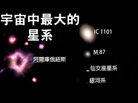 發現了宇宙最大的星系！