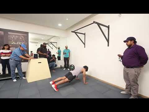 guiness book world record Most (25) burpee pull ups in 1 minute by Ranvir Desai Gujarat india