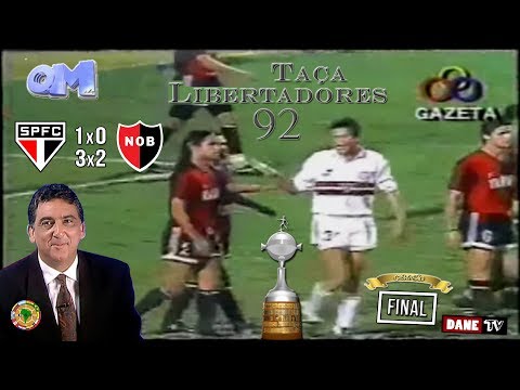 Libertadores 1992 - São Paulo (3) 1x0 (2) Newell's Old Boys