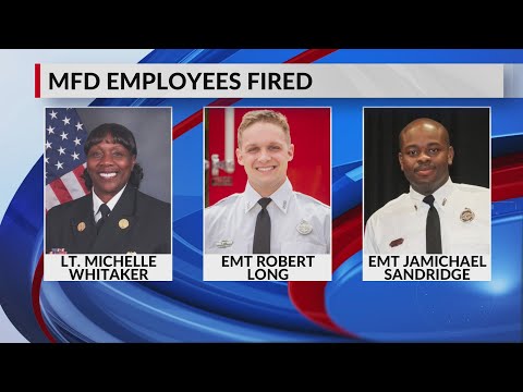 3 Memphis Fire employees terminated in Tyre Nichols investigation
