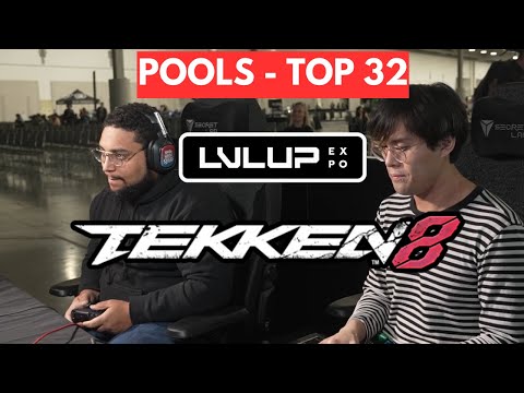 TEKKEN 8 POOLS - TOP 32 | LVL UP EXPO 2024 (Leo, Jin, Hwoarang, Lars, King, Lee) Tourney