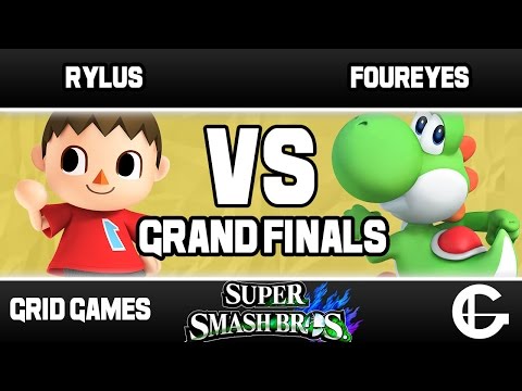 Rylus (Villager/Brawler) VS Foureyes (Yoshi) | Grid WiiU BiWeekly 13 | Grand Finals