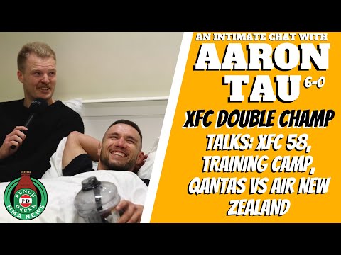 An intimate catch-up with Aaron Tau ahead of his XFC 58 bantamweight title defence