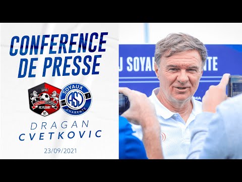 Conférence de Presse avant Fleury vs ASJ Soyaux avec Dragan Cvetkovic