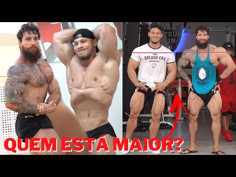 RAMON E GORILA MOSTRAM O SHAPE ATUAL