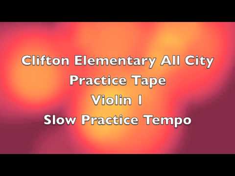All City Violin 1 Fiddles on Fire Practice Tempo