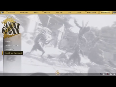 Shadow Warrior 2    (No Pain No Gain difficulty).