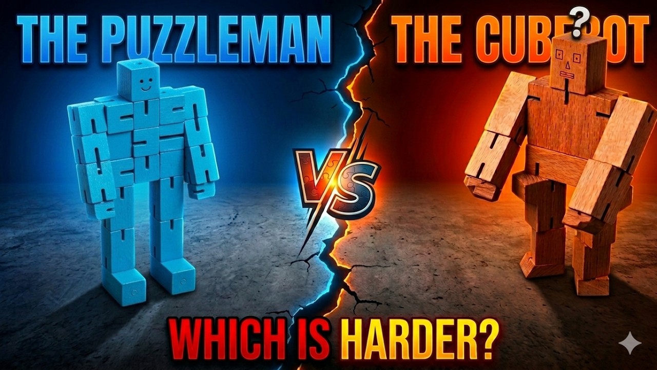 The Secret to Folding Cubebot and Puzzleman