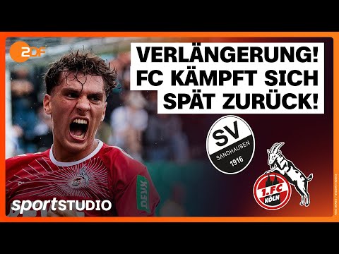 SV Sandhausen – 1. FC Köln | DFB-Pokal, 1. Runde Saison 2024/25 | sportstudio