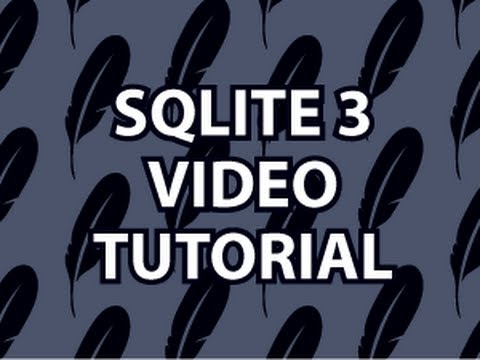 SQLite 3 Tutorial