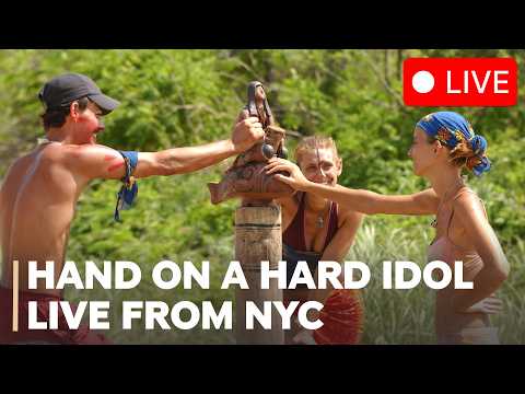 LIVE Survivor 50 Hand on a Hard Idol Live from New York City!
