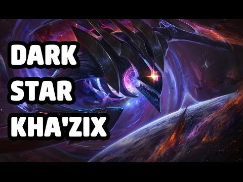DARK STAR KHA'ZIX SKIN SPOTLIGHT - LEAGUE OF LEGENDS