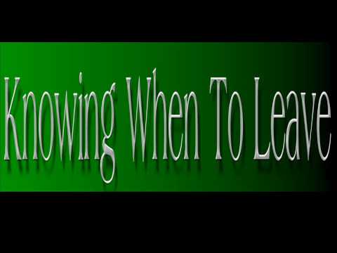 Burt Bacharach / Hal David ~ Knowing When To Leave