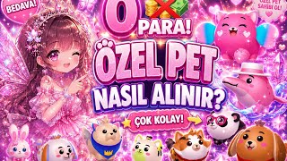 🐾 0 Para ile Özel Pet Nasıl Alınır? 😱 | PK XD En Kolay Yöntem! 💖