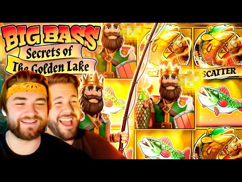 BACK TO THE BEST BIG BASS SLOT EVER!! THE SECRETS OF THE GOLDEN LAKE GETS US OUT OF OUR SEATS!
