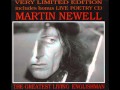 MARTIN NEWELL - BONUS LIVE POETRY CD