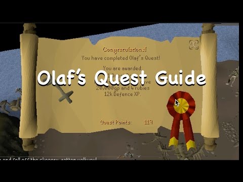 Olaf's Quest Guide - OSRS