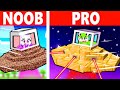 NOOB vs PRO: WORKING UFO's BUILD CHALLENGE in Minecraft