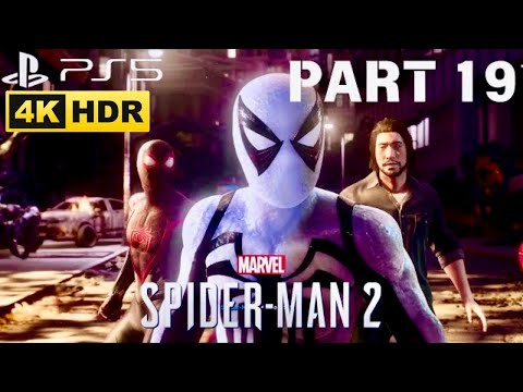 SPIDER-MAN 2 Walkthrough Gameplay Part 19 INTRO (PS5 SLIM 4K HDR) @THESMGFIRE