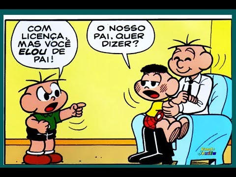 Cascão e Cebolinha - Irmão Cascão - Gibis Quadrinhos Turma da Mônica