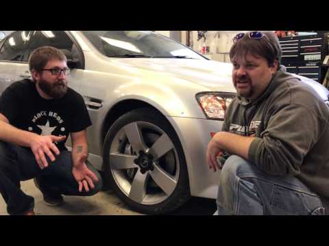 Cts-V brake upgrade for the G8 BlockHeads Garage Ep.17