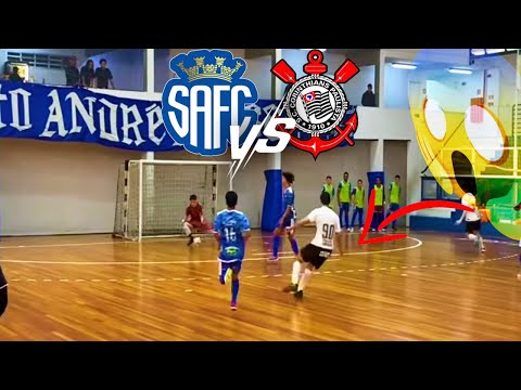 FUI GRAVAR O JOGO DO BEBEZÃO PELO CORINTHIANS E ELE FEZ GOL 😱