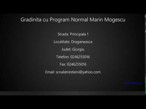 Gradinita cu Program Normal Marin Mogescu Draganeasca